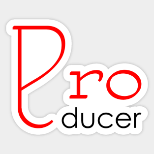 Producer 02 Sticker